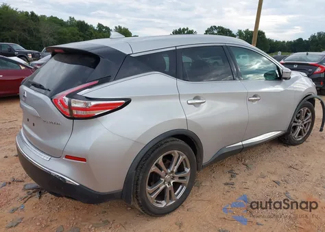 2016 Nissan Murano Platinum z USA, uszkodzony, nr VIN 5N1AZ2MG5GN150529